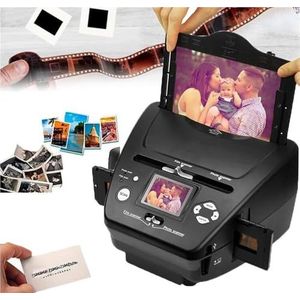 Digitale scanner 16mp (3 * 5/4 * 6/5 * 7 papierfoto), 135 (35mm) negatieffilmscanner + visitekaartjessortering OCR-software for het opslaan van film als digitaal bestand