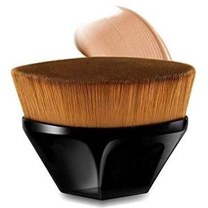 Foundation Brush Petal No Trace Make-up kwast Naadloze foundationkwast met hoge dichtheid BB Cream make-up kwast Los poeder met opbergdoos /132