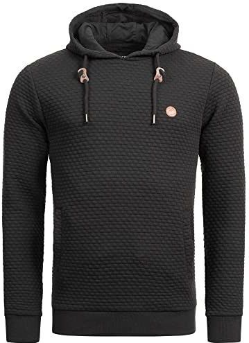 INDICODE JEANS - Trui - Zwart - Capuchon - Lange Mouw