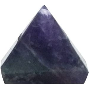 RAJNI Natuurlijke Amethist Crystal Piramide Chakra Healing Crystal Stone Healing Crystal Gifts Lucky Reiki Stenen Piramide Pocket Edelsteen Meditatie Piramide Home Decor