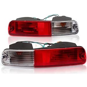 ledachterlichten Auto Achterrem Bumper Reflector Licht Voor Mitsubishi Voor Pajero V73 2003-2007 V75 V77 Voor Montero 2003-2006 Achterlicht LED(1 paar)