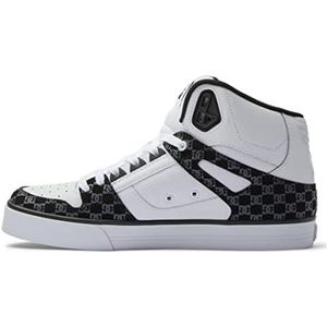 DC Shoes Pure Se sneakers voor heren, Zwart Wit Monogram, 42 EU