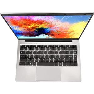 14 Inch HD Laptop 1080P IPS Laptop Quad-Core Stereo Luidsprekers 6GB RAM 512GB SSD Mini HD Multimedia Interface voor 11 Entertainment (6+512G EU-stekker)