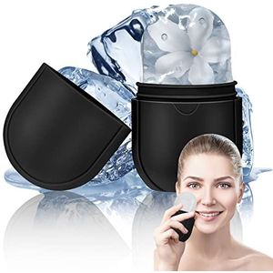 JQTOP Ice Face Roller Beauty Ice Facial Roller voor Gezicht Huidverzorging Siliconen Ijs Stick Gezicht Ijs Mould Icing Tool Krimpen Pore Ice Sphere voor Helder Smeer Verwijder Fijne Lijnen