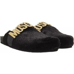 Moschino - Pantoffels voor dames, zwart, 36 EU