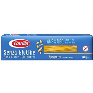 Barilla Senza glutine spaghetti nr. 5 glutenvrij deegwaren van maïs- en rijstmeel 12 x 400g 4800g