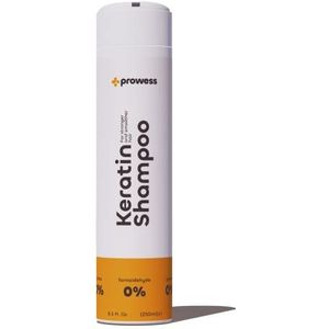 Prowess Organic Keratine Shampoo - Sulfaat-, Parabeen- en Formaldehydevrij - 250ml - Voor Gekleurd en Stijl Haar - Met of Zonder Behandeling - Post Treatment