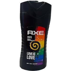 Axe Unisex douchegel ""Unite Love is Love"" - verpakking van 3 (3 x 250 ml)