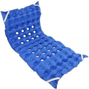 SAYEYBU Anti Bedsore Mattress, Inflatable Air Mattress Pads Bedridden, Patients Mattress, Bed Sore Cushions, for Bed Sore Prevention and Pressure Ulcer Relief,Blauw,TPU