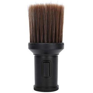 Hair Sweep, multifunctionele nekstofborstel baard scheerborstel kappersborstel voor kapperswinkel (zwart)