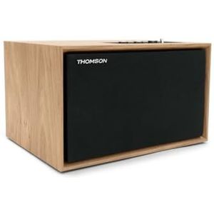 THOMSON WS302 - Bluetooth-luidspreker - Bruin - 50 W - 3,5 mm AUX-IN-ingang