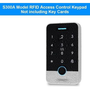 Toegangscontrolekit, Waterdichte Bluetooth Tuya APP Vingerafdruk Toegang Controller Standalone RFID Toetsenbord Touch Toetsenbord 13.56MHz Deuropener Systeem(S300A Keypad ONLY)