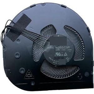 CPU Cooling Fan For Lenovo for ThinkPad X13 Gen 1 X390 X395 ND55C53-18G02 Notebook Cooler Radiator Fans 01AW746 02DL972 5H40W36667