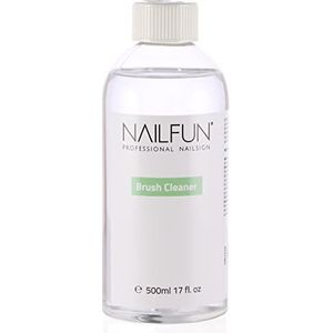 NAILFUN Brush Cleaner 500 ml - penseelreiniger voor kwasten en gereedschappen