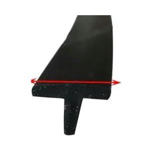 1/3/5 meter volledige grootte siliconen rubber T-vormige afdichtingsstrip deur raam glas kiervuller geluidsisolatie waterdicht winddicht-T-02 6x4.0mm-3 M