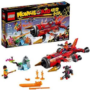 LEGO Monkie Kid Red Son's Inferno Jet 80019 Bouwpakket (299 stuks)