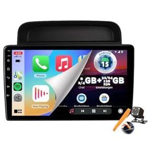Y400s,Auto Stereo Android 15.0 Radio Sat Nav voor Land Cruiser LC100/LX470 1988-2002 GPS Navi 9'' Cartablet Multimedia Video Player FM BT Ontvanger met Carplay 4G 5G WiFi DSP SWC