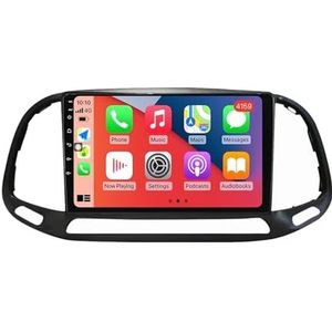 Android 13.0 Radio 2 Din Auto Stereo 9"" Touchscreen Autoradio Voor Fiat Doblo 2015-2019 met Bluetooth/wifi/GPS Navigatie/FM Radio/Stuurwielbediening/AHD Omgekeerd Beeld (Size : M6O0S(6G+128G))