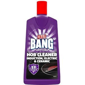 Cillit Bang Kookplaatreiniger, voor het reinigen van verbrande vlekken, ovens en kookplaten, 200ml