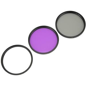 Metalen lensfilter, lensfilter effectief waterdicht voor digitale camera(67 mm (1488))