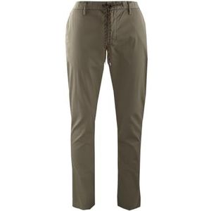 ALBERTO Slim Fit broek Super Light ritssluiting paspelzakken olijf, legergroen, 35W x 34L