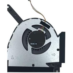 Laptopkoelventilator voor Asus voor TUF voor Gaming FX517ZR FX517ZM voor RTX 3060 RTX3070TI, 12V CPU GPU-koelventilatoren 13NR0990T01021 13NR0990T02021(CPU Fan)
