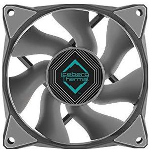 Iceberg Thermal IceGALE Xtra 80mm PWM high-performance ventilator (grijs)