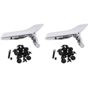 Autoportierhendel 2X Chrome Auto Binnendeur Handvat Reparatieset Voor Mercedes W204 X204 Binnenbekleding Cover (Rechts)
