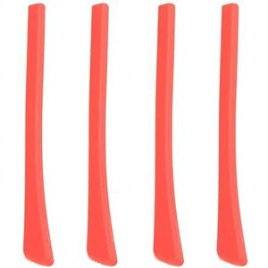 4 Stuks Brillen Bril Oorsokken Oor Tips Zachte Siliconen Gemakkelijk Installeer Rood, 2,7 x 0,25 inch