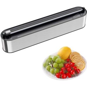 Foliehouder Met Snijder,Aluminiumfolie Opbergoplossing - Stevige