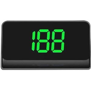 Head Up Display Auto Display Elektronische Head Up Big Font Car Digital GPS Speedo Speed Detector Smart voor voertuigen auto (Green MPH)