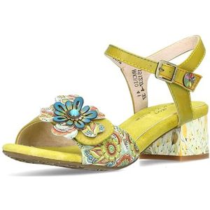 Laura Vita sandalen voor dames Hucbio 42, grootte:39, kleur:Groen