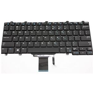 Laptop Toetsenbord Voor For XPS 12 9250 Verenigde Staten Lay-out Colour Zwart