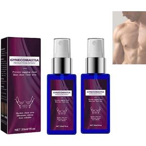 2023 New Gynecomastia Reduction Spray, Gynecomastia-Reduction Spray (2 pieces)