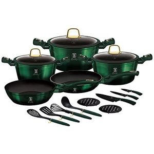Berlinger Haus 17-Delige Kookgerei Set (Emerald)