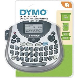 Dymo S0758360AZY LT100T labelprinter Azerty toetsenbord, grijs/zilver