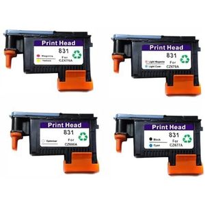 831 CZ677A 678A 679A 680A Printkopvervanging for printkop for L-tex 310 330 360 printer(4PCS)