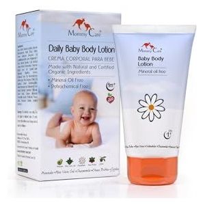 Mommy Care Baby Moisturizer, hypoallergeen, gevoelige huid, met organische ingrediënten, 120 ml