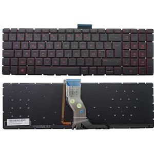 Voor HP Envy X360 M6-AQ M6-AE M6-P M6-W M6-AR M7-N M7-U Russisch/VS/VK/Spaans/Latijns/Frans/Beiglum Laptop Toetsenbord(Red BE backlit)