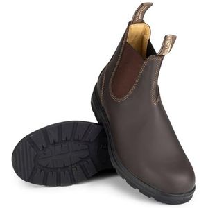 Herenlaarzen walnoot bruin leer boots Blundstone 550 Chelsea Design, bruin, 41.5 EU
