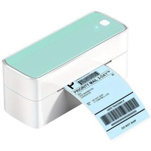Thermisch Printer PM 241 BT Verzendingsprinter Draadloze Thermische Labelprinter For Kleine Bedrijven, Compatibel Met Telefoon En Computer Duidelijk Snel(Green)