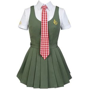 MaYng Anime Koizumi Mahiru Cosplay Kostuum Zeeman Pak School Uniform Halloween Vrouwen of Meisje (Groen, Dames-XXL)
