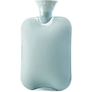 Warmwaterkruik Warmwaterkruik Warmwaterzak Voor Pijnverlichting, Geschikt Voor Volwassenen, De Warmtebehoud Goede Prestaties Kruik Warm Winter (Color : Grün, Size : 20.5X33CM)