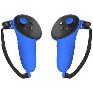 VR-controllerbeschermer voor Quest 3 Controller Grips voor Oculus Quest 3 Controller Grips Handvat Mouw Meta Quest 3 Accessoires (Blauw)