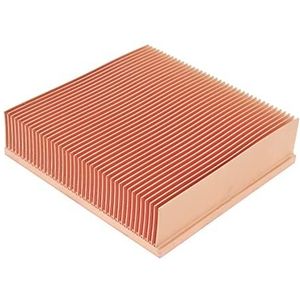 LINGFE 80x80x20mm koper koellichaam skiving vin koellichaam radiator compatibel for elektronische chip LED Koeling van de stroomversterker koeler joyous