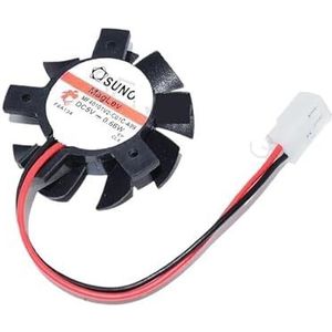 SUNON - MF40101V2-C01C-A99 - Grafische Kaart - 37MM Pitch - Stille Ventilator - DC5V 0,66W