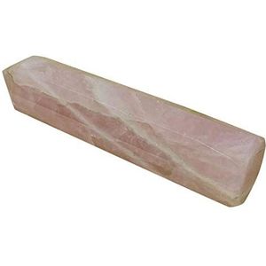 Reikiera Healing Crystal Spiritual Obelisk Tower Rose Quartz Stone Reiki Gemstone-5-6 cm-DF