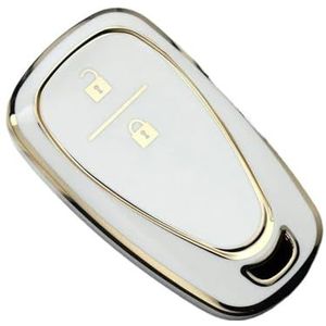 Sleutelbehuizing Tpu Autosleutel Case Key Cover Voor Cruze Voor Spark Voor Camaro Volt Bolt Trax Malibu Captiva Equinox Trax Tracker Aveo Lova Autosleutelhoesje(2)