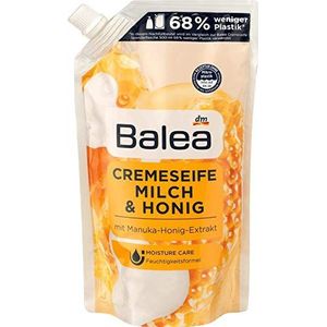 Balea Vloeibare Zeep Melk & Honing Navulverpakking, 1 x 500 ml