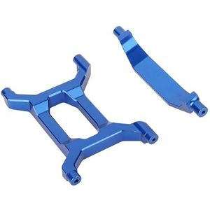 IWBR 2 Stuks Achter Lagere Chassis Brace Frame Ondersteuning Axiale SCX6 Fit for Jeep Jlu Wrangler AXI05000 1/6 Rc Crawler speelgoed Auto Upgrade Deel (Size : Blue)